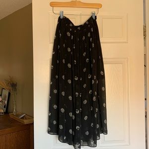 Club Monaco Silk Skirt